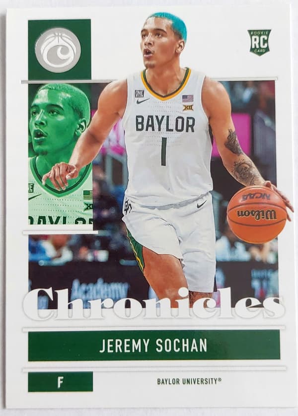 2022 Panini Chronicles Draft JEREMY SOCHAN RC #4