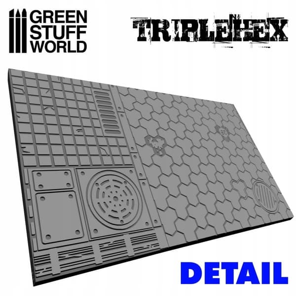 GSW 1161 ROLLING PIN - TripleHex (dough rolling pin)