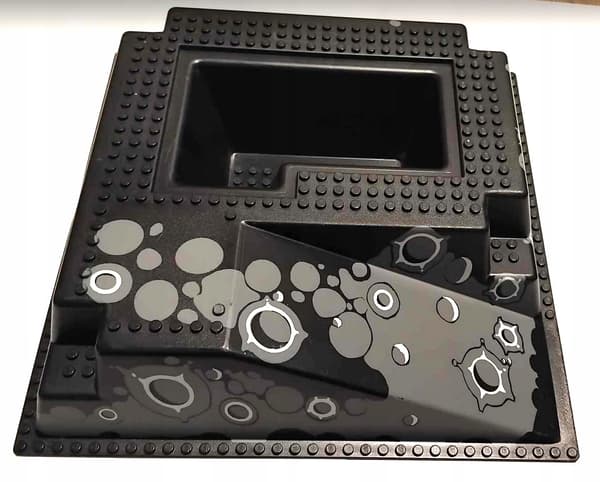 624d. LEGO building plate, 2552px², black