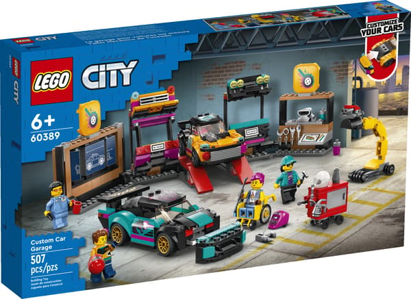 LEGO City 60389 Car Tuning Workshop
