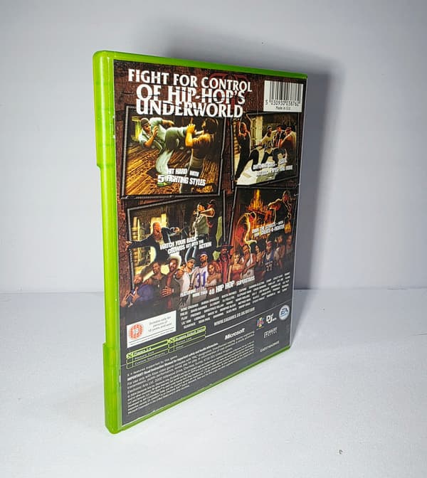 DEF JAM FIGHT FOR NY XBOX 3XA DISC + DB