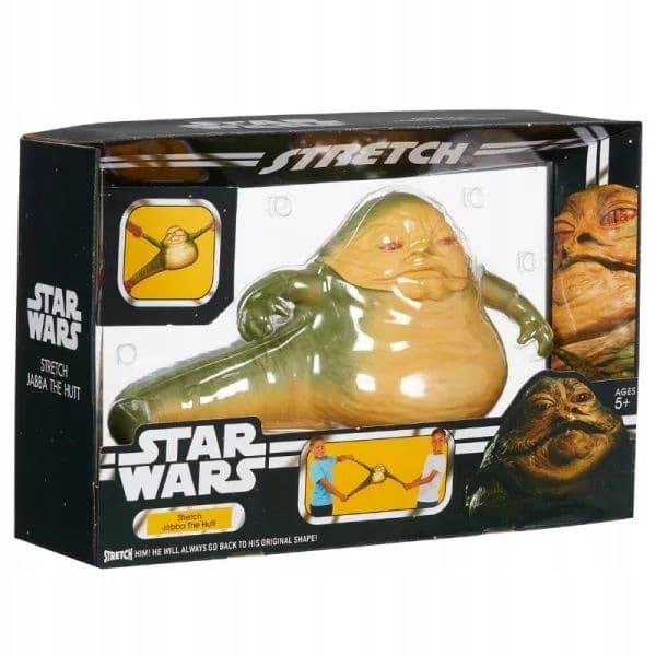 Stretch: Star Wars Jabba, a stretchy Hutt action figure