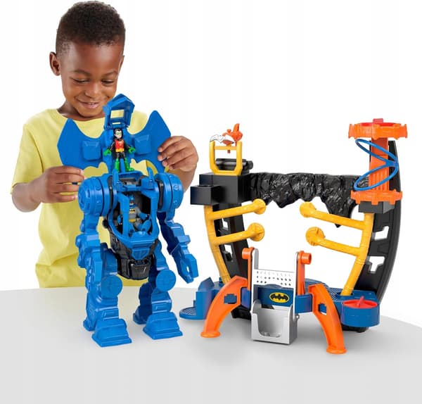DC SUPER FRIENDS BATMAN ROBOT COMMAND CENTRE SET + 2 FIGURES HML02