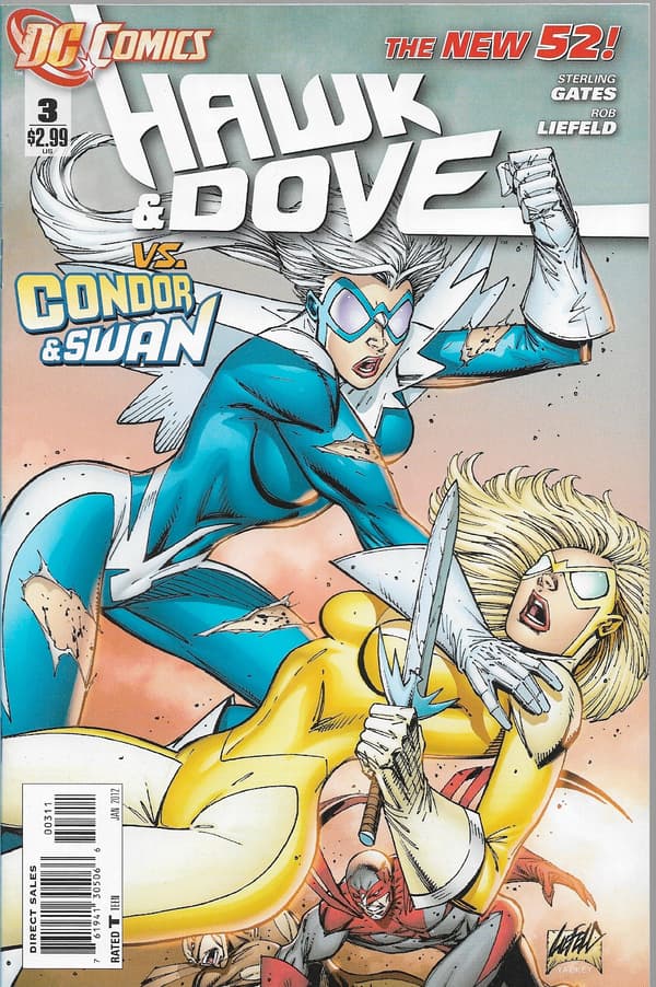 DC Hawk & Dove Comics 1–8/2011 (English) – Complete set!