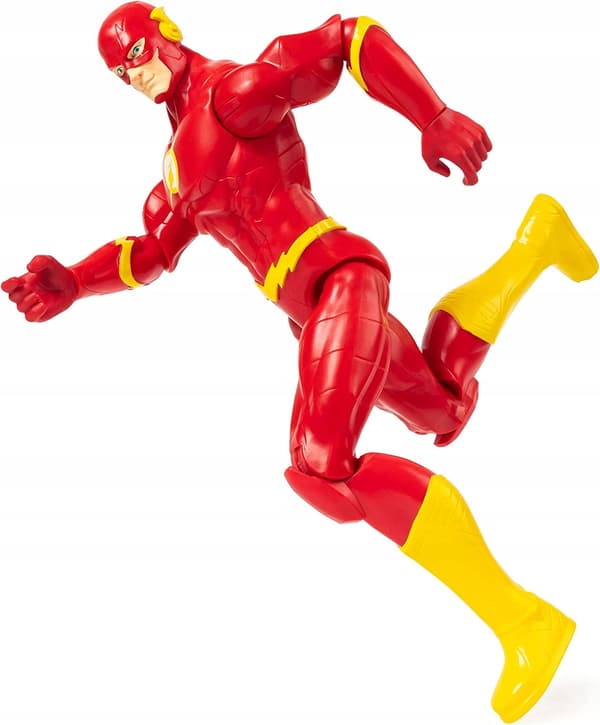 FLASH LARGE DC COMICS FIGURE WITH MOVABLE LIMBS, 30CM