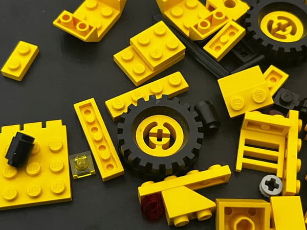 6658 LEGO Bulldozer
