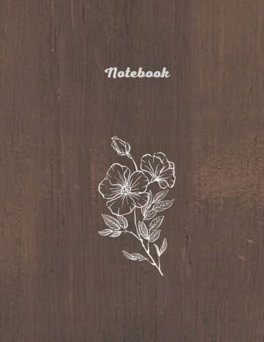 Notebook: 8.5 x 11 in (21.59 x 27.94 cm)
