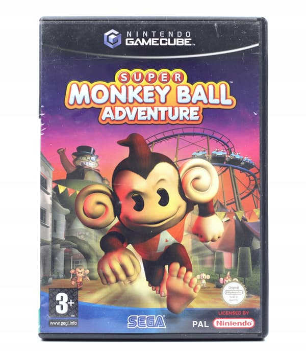 Super Monkey Ball Adventure for the Nintendo GameCube – RARE