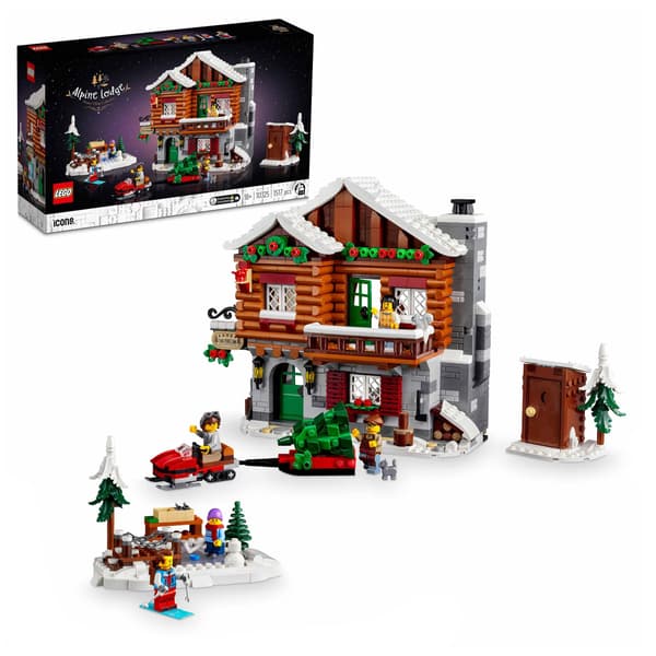LEGO set 10325 Mountain Cabin, 1,517 pieces