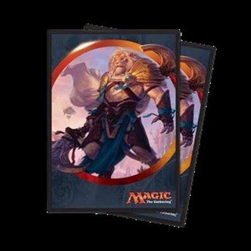 Magic: The Gathering Aether Revolt: "Ajani Unyielding" Sleeves