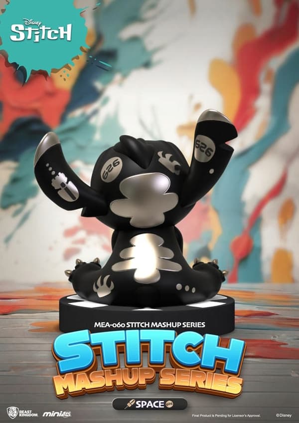 Beast Kingdom Mini Egg Attack Stitch figurine, 10 cm