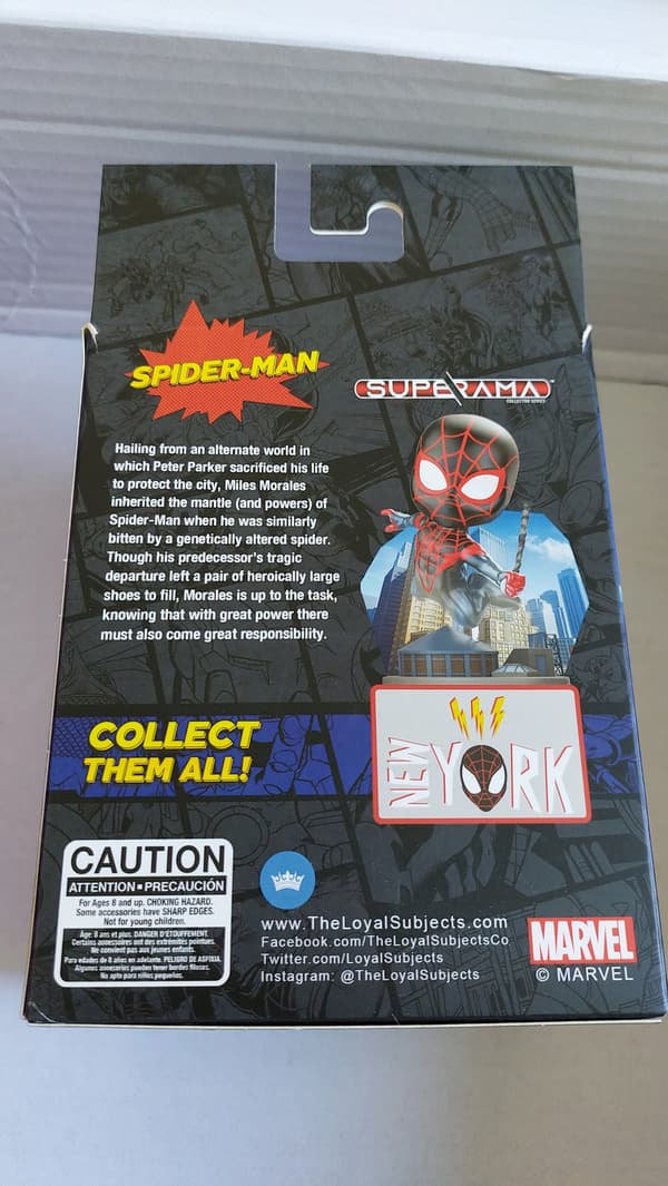 Marvel Superam Spider-Man Miles Morales 10cm figurine