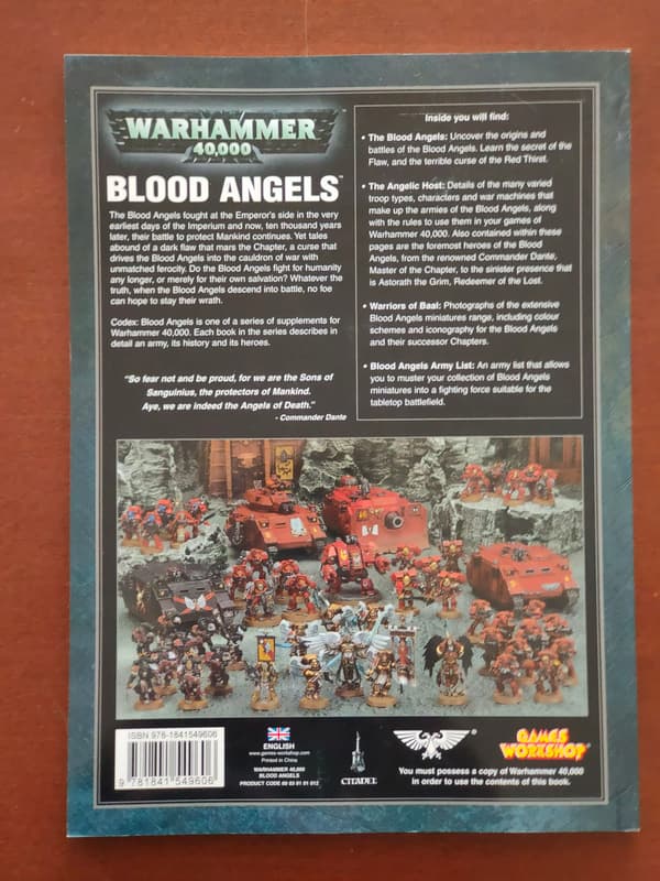 OUTLET Warhammer 40,000 Codex: Blood Angels (5th Edition)