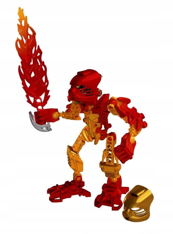 LEGO Bionicle 7116 Tahu the Star + Instructions – Second-hand bricks – Robot