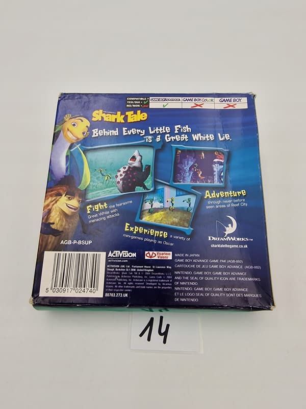GAME BOY ADVANCE SHARK TALE – ORIGINAL