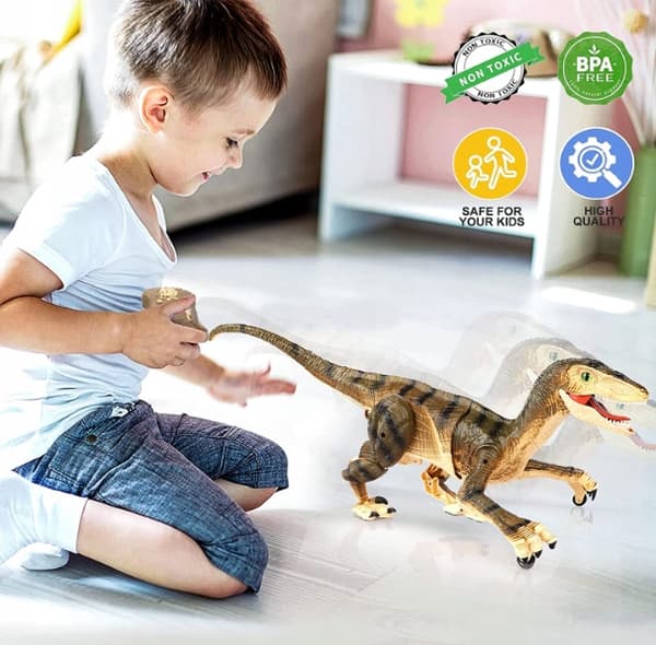 Remote-controlled Walking Dinosaur Toys