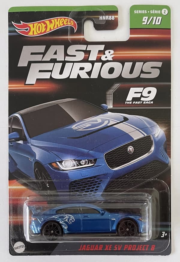 HOT WHEELS JAGUAR XE SV PROJECT 8