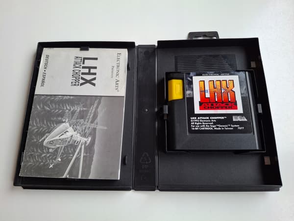 LHX ATTACK CHOPPER MEGA DRIVE ENG SEGA