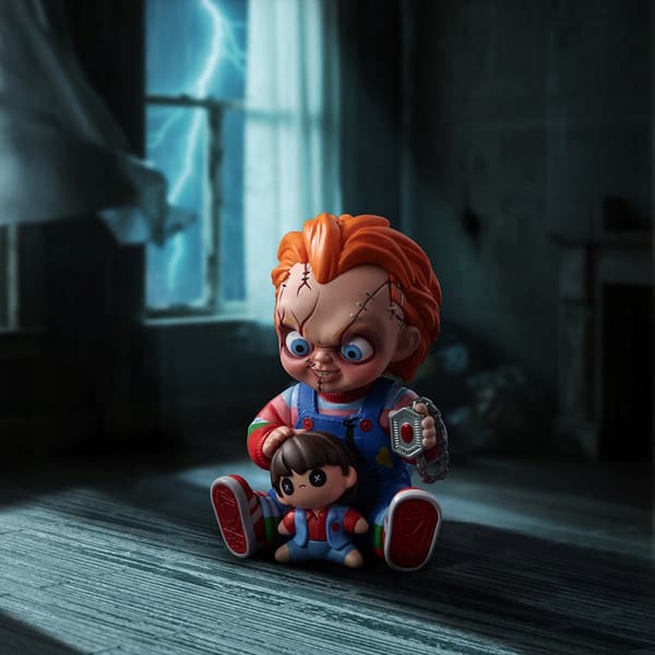 Figurines from the Chucky series – The Mysterious Box