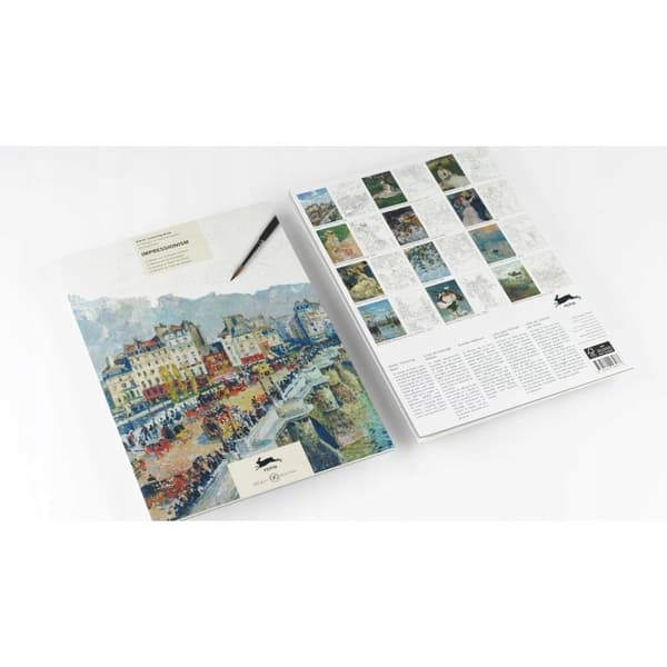 The Pepin Press colouring book, Impressionism, A4