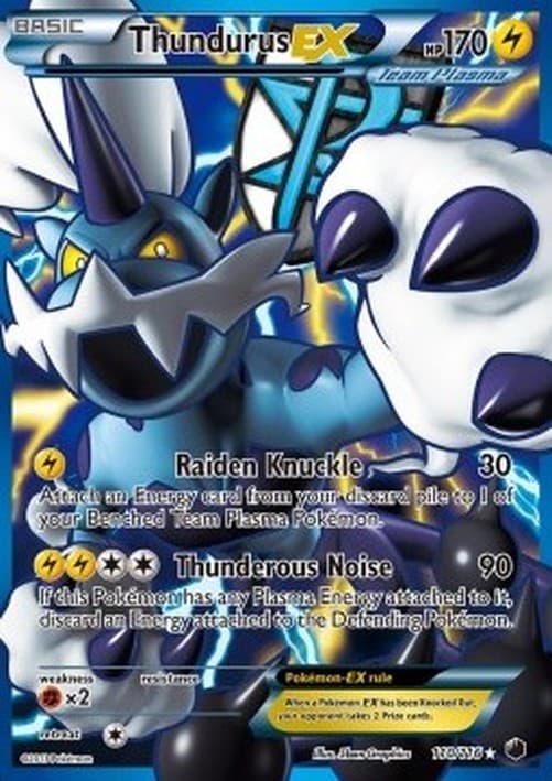 Pokemon Thundurus EX
