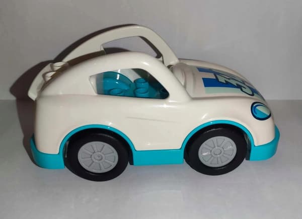 LEGO DUPLO White Motorised Car, set 10948