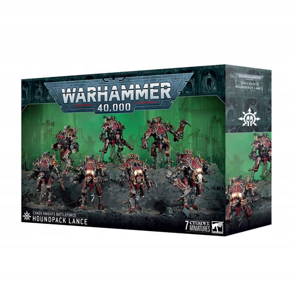 Warhammer 40K – Chaos Knights Houndpack Lance