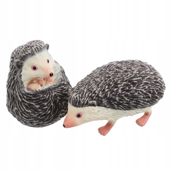 2 PVC HEDGE FIGURES FOR MINI GARDENS AND CREATIVE PLAY FOR CHILDREN