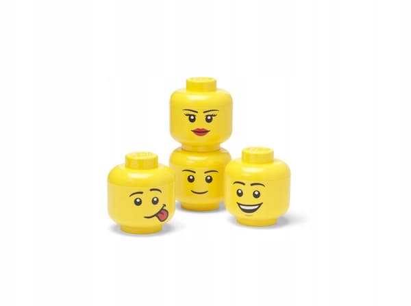 LEGO MINI HEAD CONTAINER 4-PACK – XS SET 0.36L 43330801