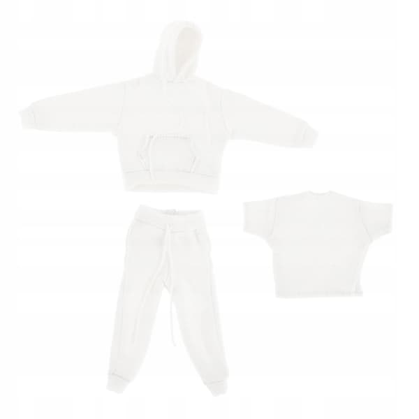 Solider Clothes Action Figure, 1:12 scale. Accessory for 6-inch White Multi