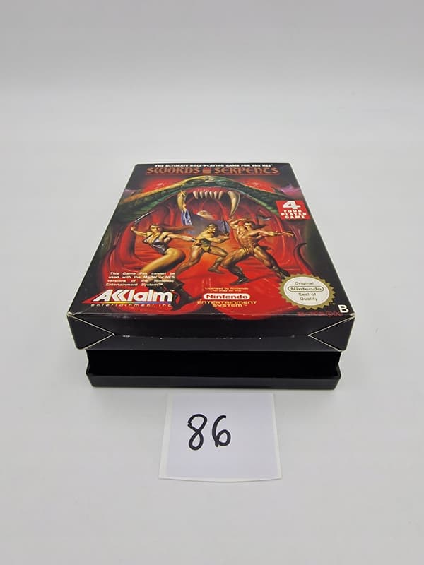 NINTENDO NES SWORDS AND SERPENTS