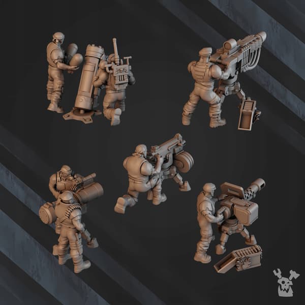 Green Hell Division Heavy Fire Support Squad Dakka