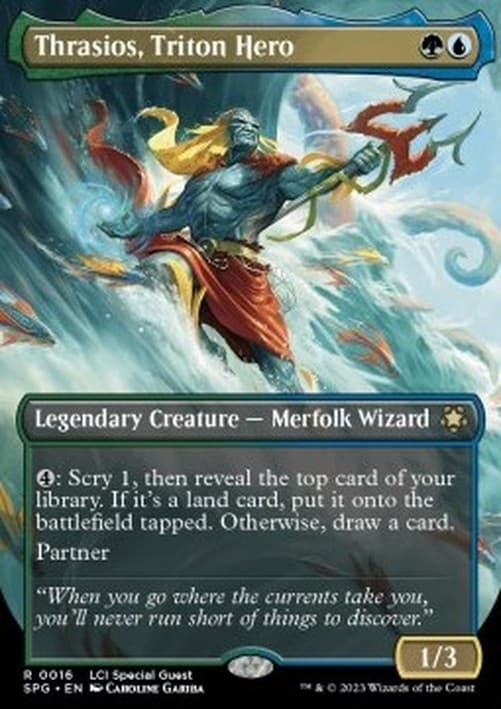 Magic: The Gathering Thrasios, Triton Hero