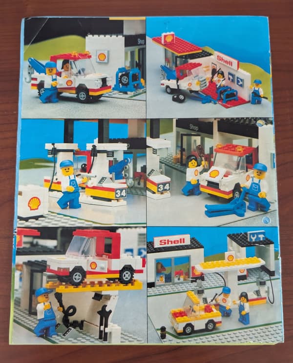 Lego 6378 Shell Petrol Station