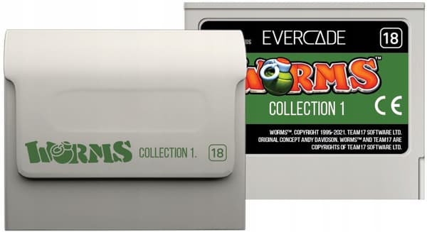EVERCADE Worms Collection 1 game pack