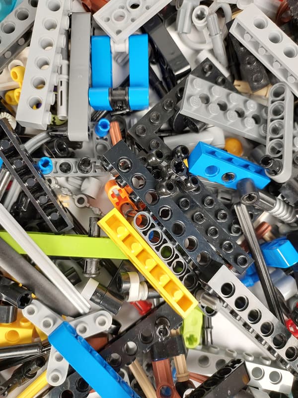 LEGO TECHNIC MIX BRICKS. A whole host of ideas! Sorted, Genuine, 1 kg