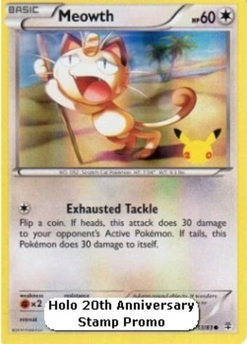 Pokemon TCG Meowth