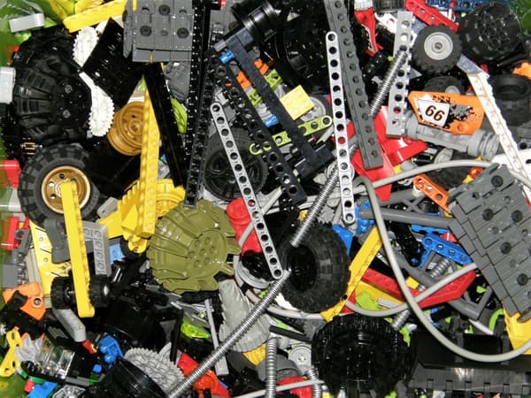 Lego Technic MIX – original bricks, 0.5 kg 0.5kg