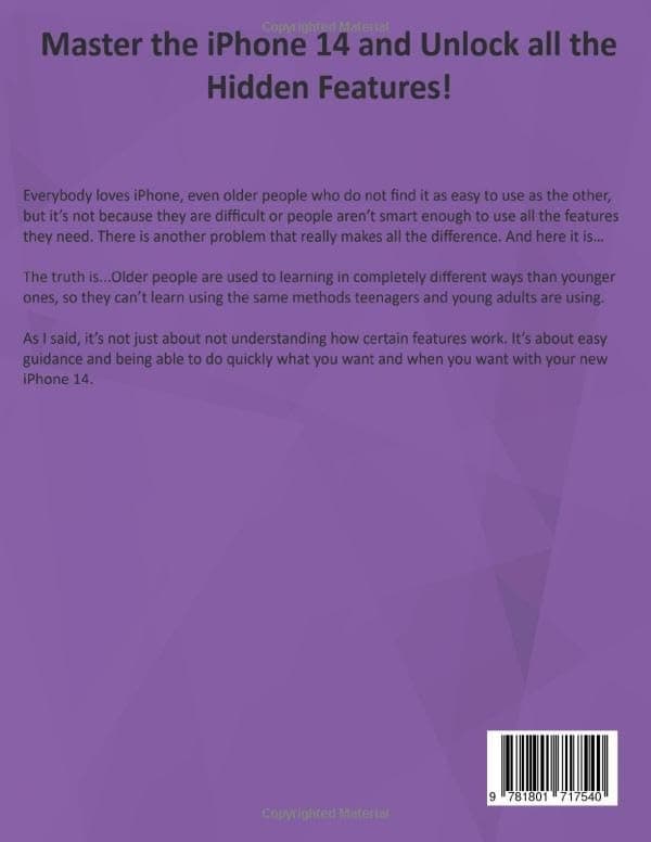 Halbert, John: iPhone 14 Seniors Guide: The Simplest and Most Comprehensive Manual