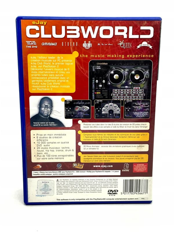 eJay Clubworld PS2