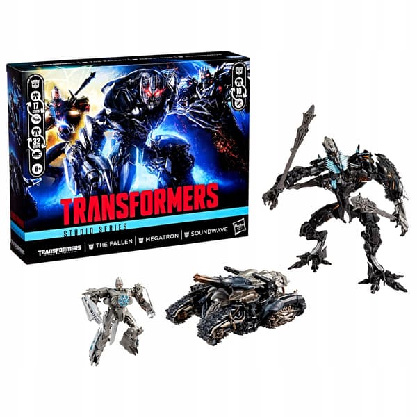 Hasbro Transformers Studio Series set of 3 action figures G1381