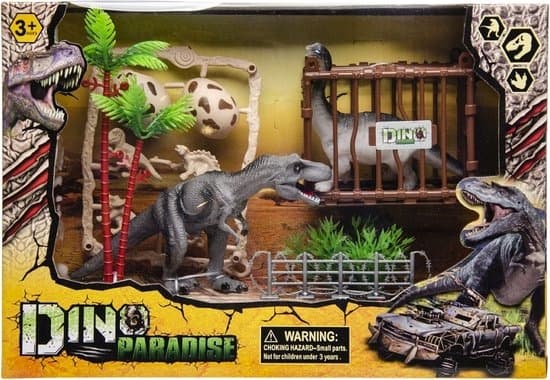 Dinosaurs with accessories