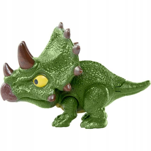 JURASSIC WORLD SNAP SQUAD TRICERATOPS FIGURINE