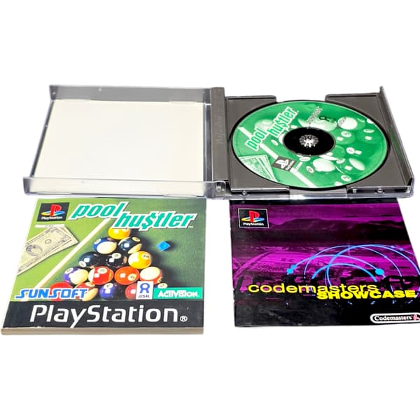 POOL HUSTLER for PlayStation (PSX PS1)