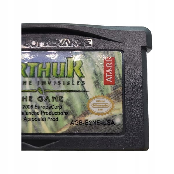 Arthur Game Boy, Game Boy Advance, GBA