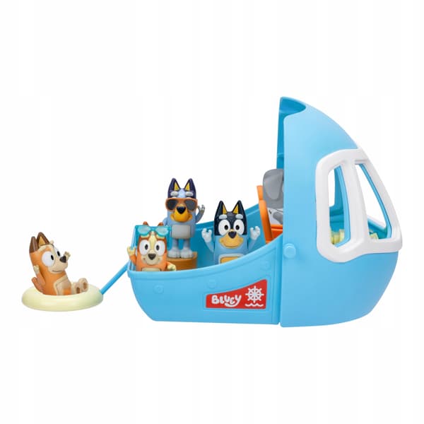 Bluey 3-in-1 Transforming Plane Playset featuring The Heelers, Plane Transforms