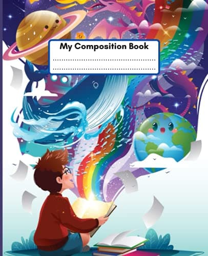 My Composition Notebook: Science Fiction, Space, Rockets – Cover and Inside