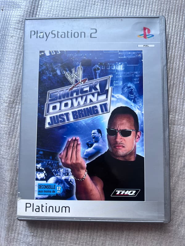 WWF SMACKDOWN! JUST BRING IT PS2 PLATINUM