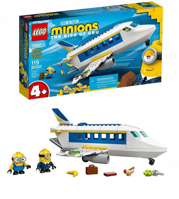 LEGO MINIONS 75547 MINION PILOT TRAINING SET