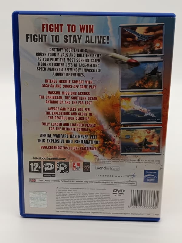 HEATSEEKER for Sony PlayStation 2 (PS2)